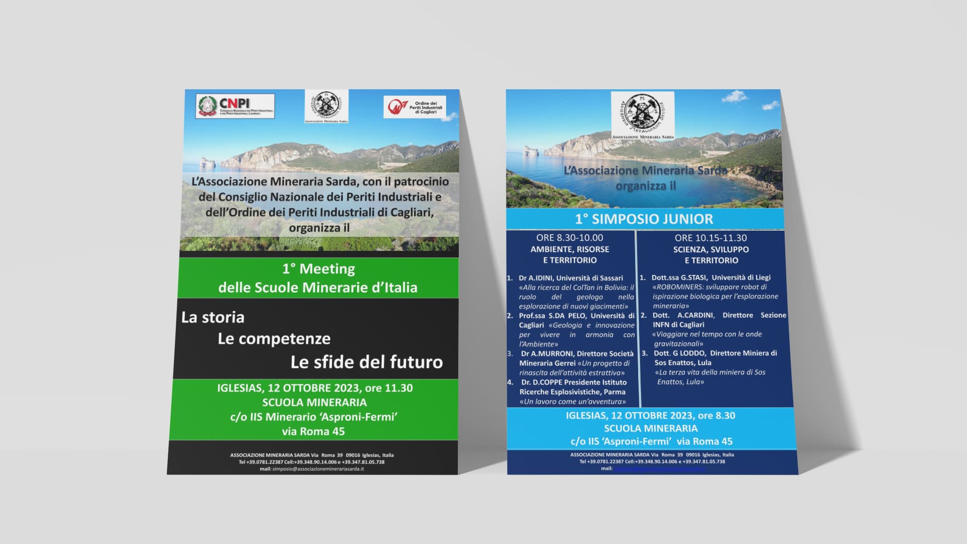 Dal 12 ottobre il Meeting delle Scuole Minerarie d’Italia e il VII Simposio dell’AMS - Meeting e Simposio Junior