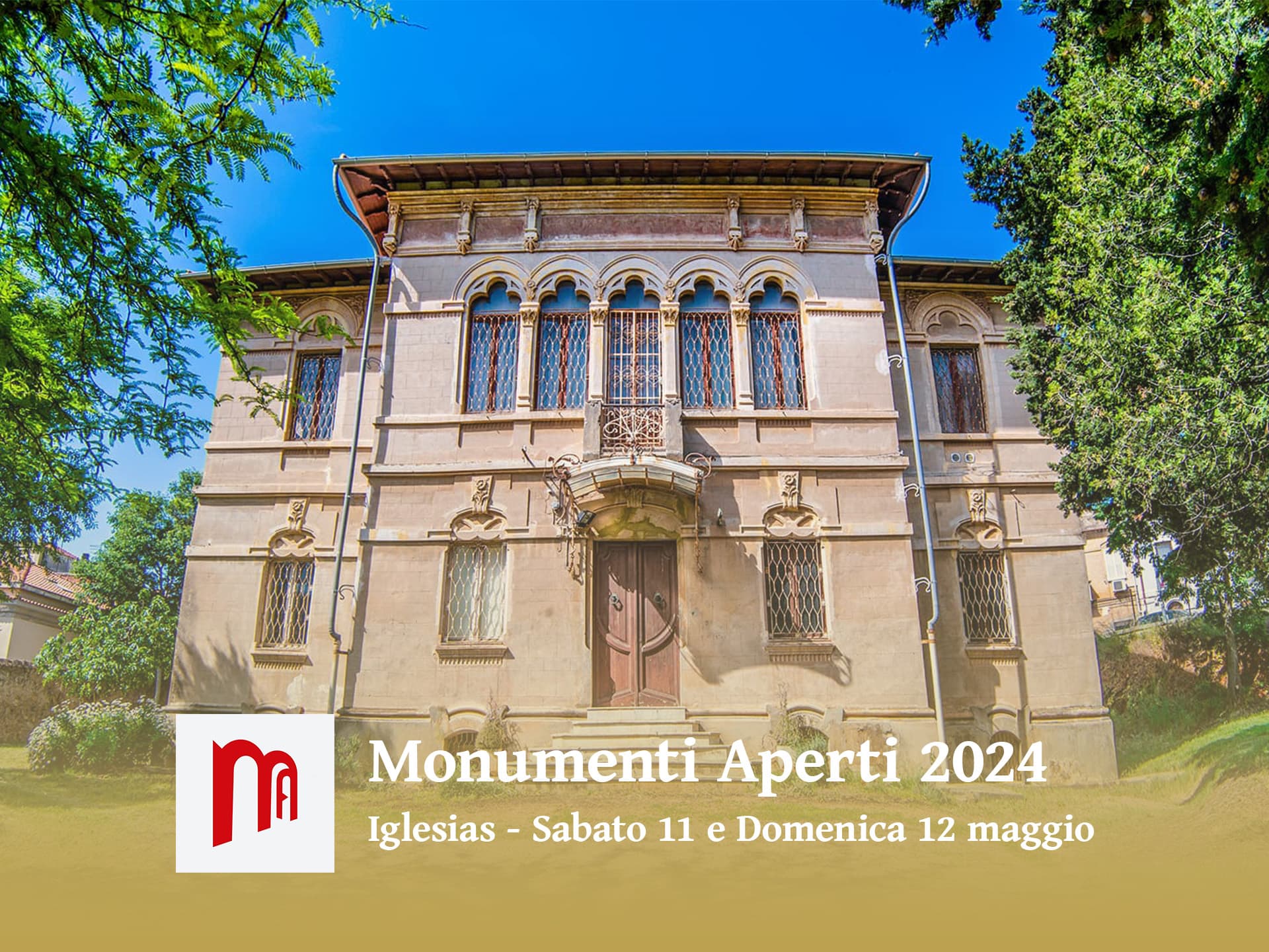 Monumenti Aperti 2024 - Iglesias - Sabato 11 e Domenica 12 Maggio